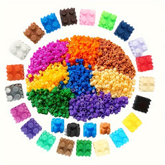 1050pcs Building Blocks DIY Creative Play Imagination Puzzle ABS
