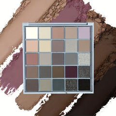 Smokey 25 Colors Eyeshadow Palette Gothic Punk Style Matte Shimmer
