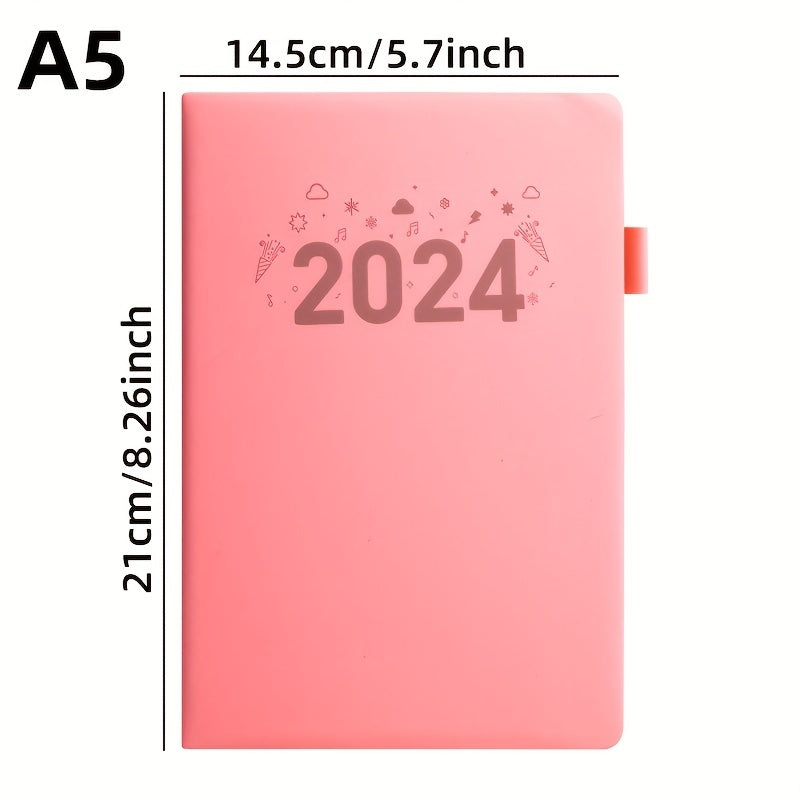 A5 School Notebook Year Record Life Notebook 200 Pages Waterproof Cover