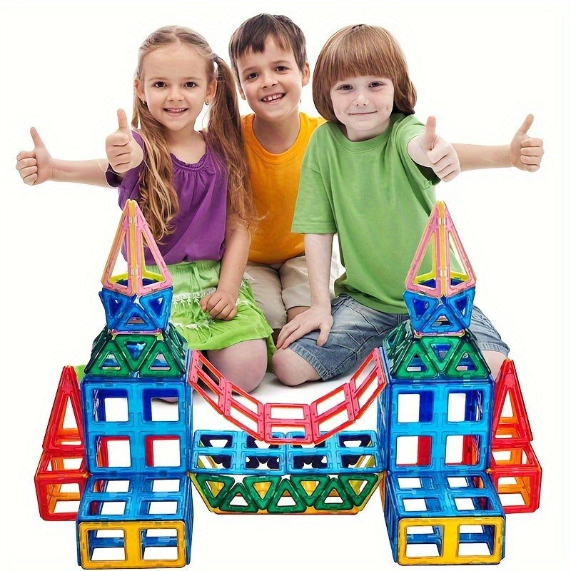 58pcs Magnetic Building Blocks Creative Construction Toy