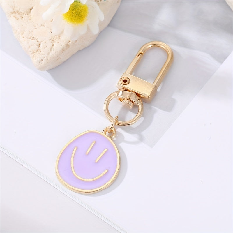 Smiley Face Keychain Gift For Men And Women Friends