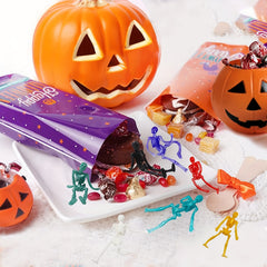 8pcs Halloween Stretchy Skeleton Toys for Party Favors