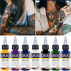 14pcs Tattoo Ink Set Professional Pigment Long Lasting Tattoo Painting Supplies
