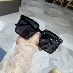 Oversized Square Frame Sunglasses UV400