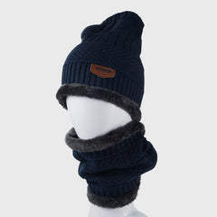 Winter Fleece Warm Hat Men's Knitted Hat