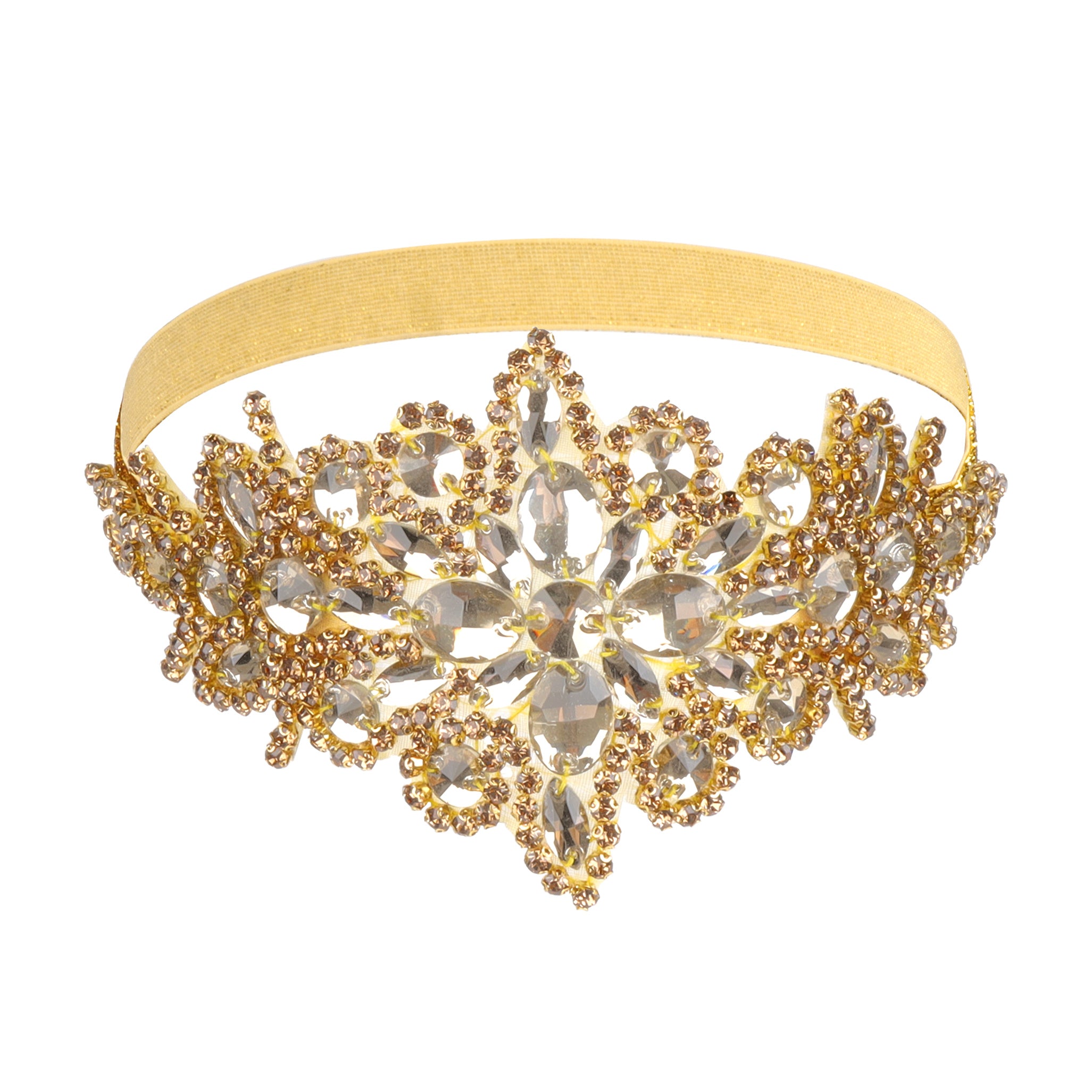 1920s Rhinestone Head Jewelry Hair Accessory Prom Party