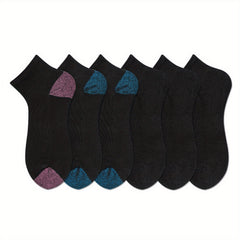 6 Pairs Sports Short Socks for Women