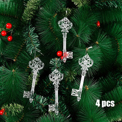 Christmas Hanging Ornaments Snowflake Reindeer Tree Decor
