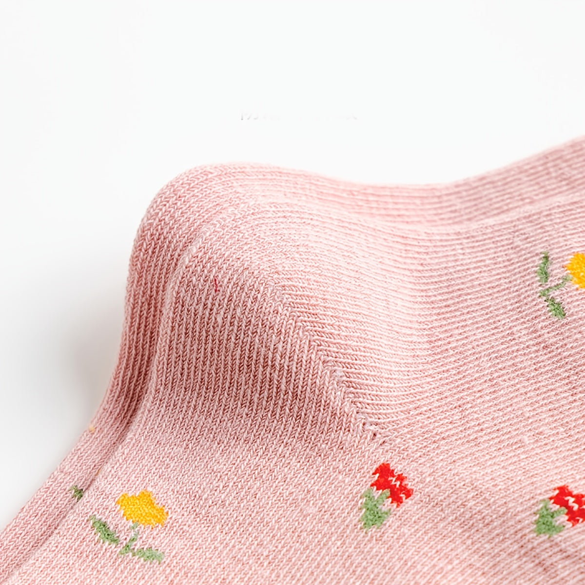 5 Pairs Girls Bunny Flower Striped Socks for Easter