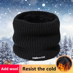 Solid Fleece Scarf for Men & Women