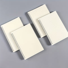 Transparent Hardcover Ruled Spiral Notebook Lined Journal Writing Diary