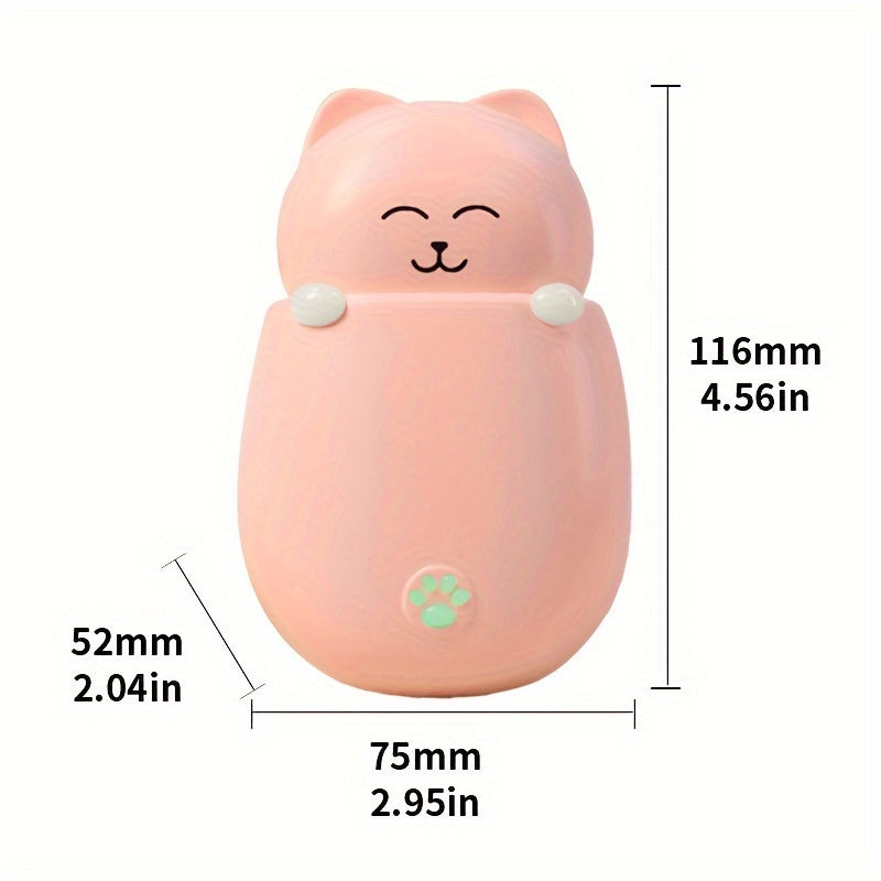 Mini Hand Warmer with Colorful Lights - 1200mAh
