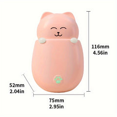 Mini Hand Warmer with Colorful Lights - 1200mAh