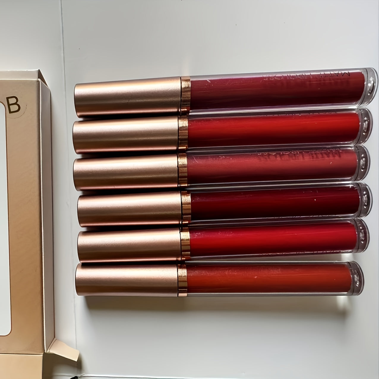 Matte Lip Glaze Set, Waterproof, Non Stick Cup Lipstick