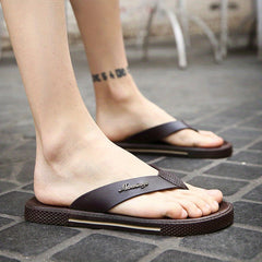 Men's Thong Sandals Non Slip Flip-flops for Beach