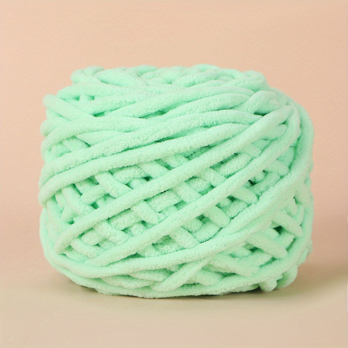 Chunky Chenille Yarn for Knitting And Crocheting Hat Scarf Cushion 95g