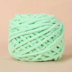 Chunky Chenille Yarn for Knitting And Crocheting Hat Scarf Cushion 95g