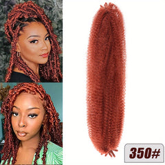 Pre Stretched Braiding Hair Spring Twist Braids Extensions
