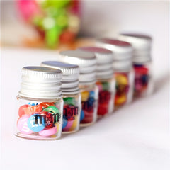 Dollhouse Kitchen Candy Glass Jar Play Props