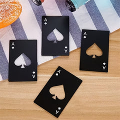 4pcs Stainless Steel Pokers Bottle Opener Set for Weddings Bars Parties