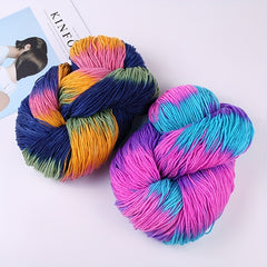 1pc Dyed Pure Acrylic Wool Hand Knitted DIY Slipper Thread - 8oz