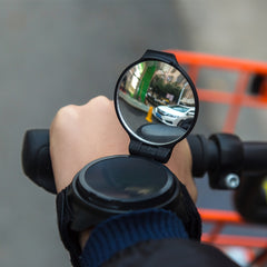 Bike Reflector Rear View Mirror 360° Rotating Waterproof Wear Resistant