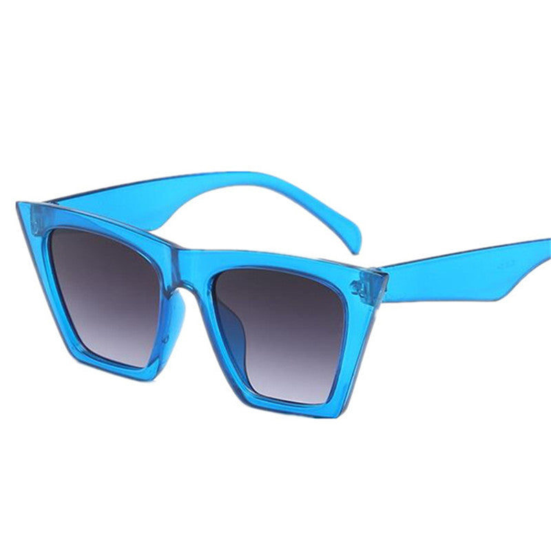 Vintage Thick Cat Eye Sunglasses Retro Eyewear