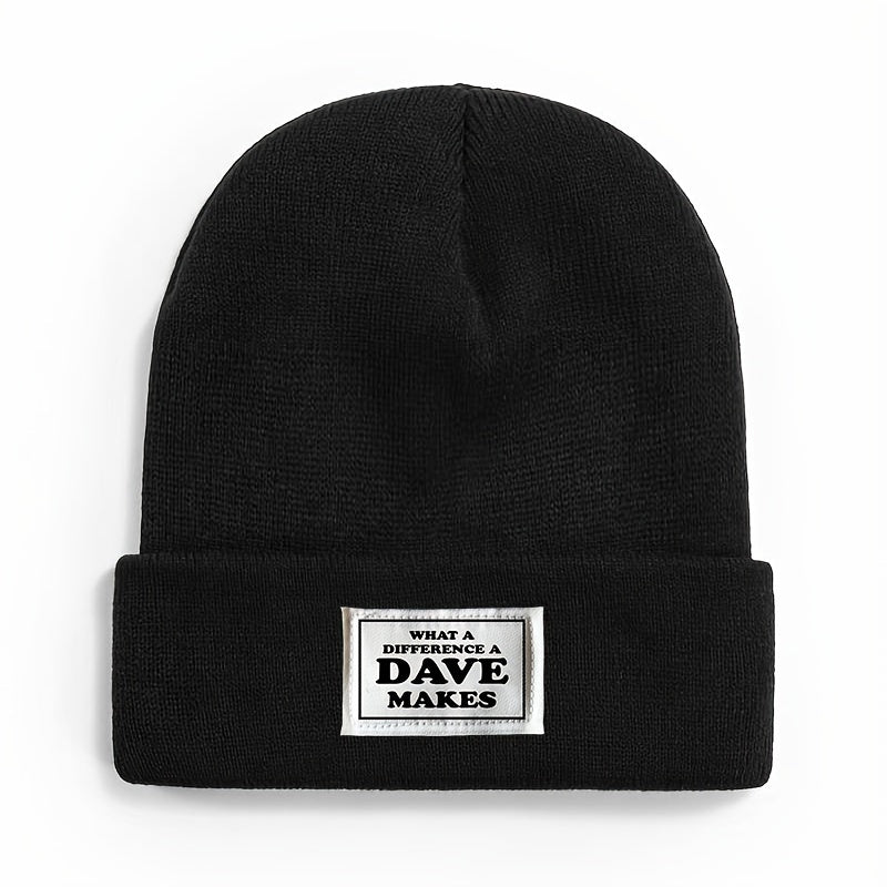 Knitted Hat with Ear Protection for Outdoor Skiing