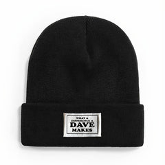 Knitted Hat with Ear Protection for Outdoor Skiing