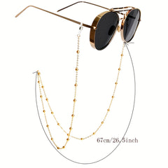 Men's Metal Glasses Chain
