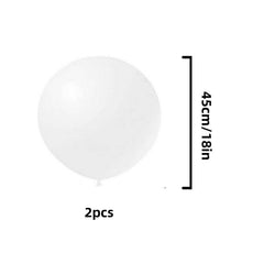 2pcs 18in Macaroon Colorful Balloons for Photoshoot Wedding Birthday Party