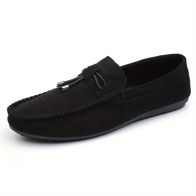 Men's Moccasin Loafer Shoes Comfy Slip On Driving Shoes