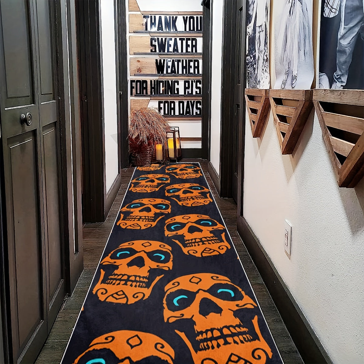 2'X10' Runner Rug Soft Non Slip Machine Washable