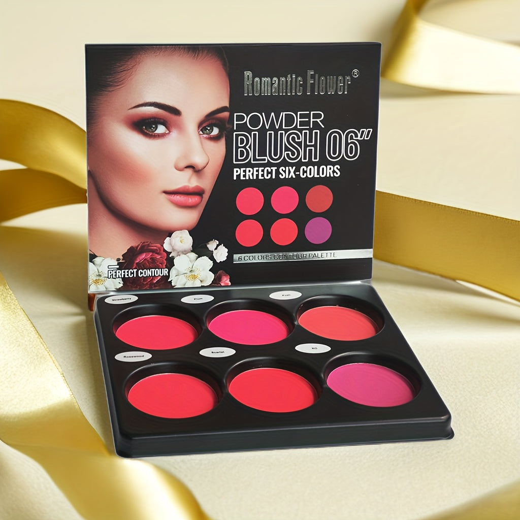 6 Shade Natural Toning Eyeshadow Palette