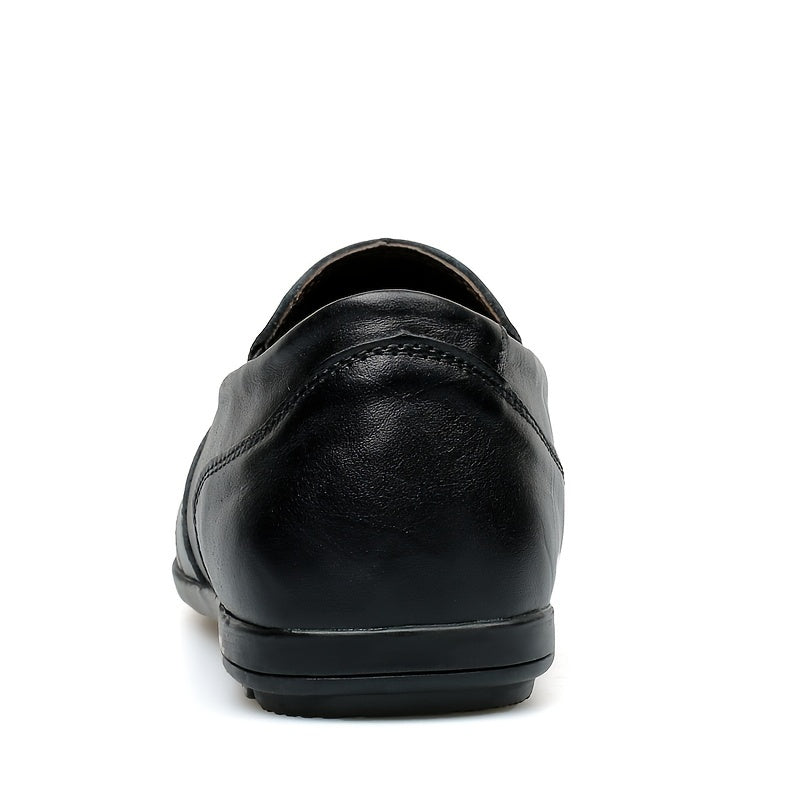 Men's Solid Loafer Shoes Slip On Sneakers for Outdoor Indoor Activities