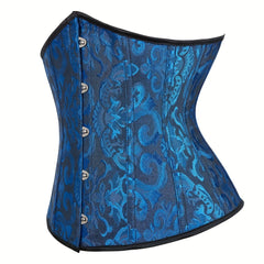 Strapless Corset Bustier Tummy Control Lace Up Body Shaper