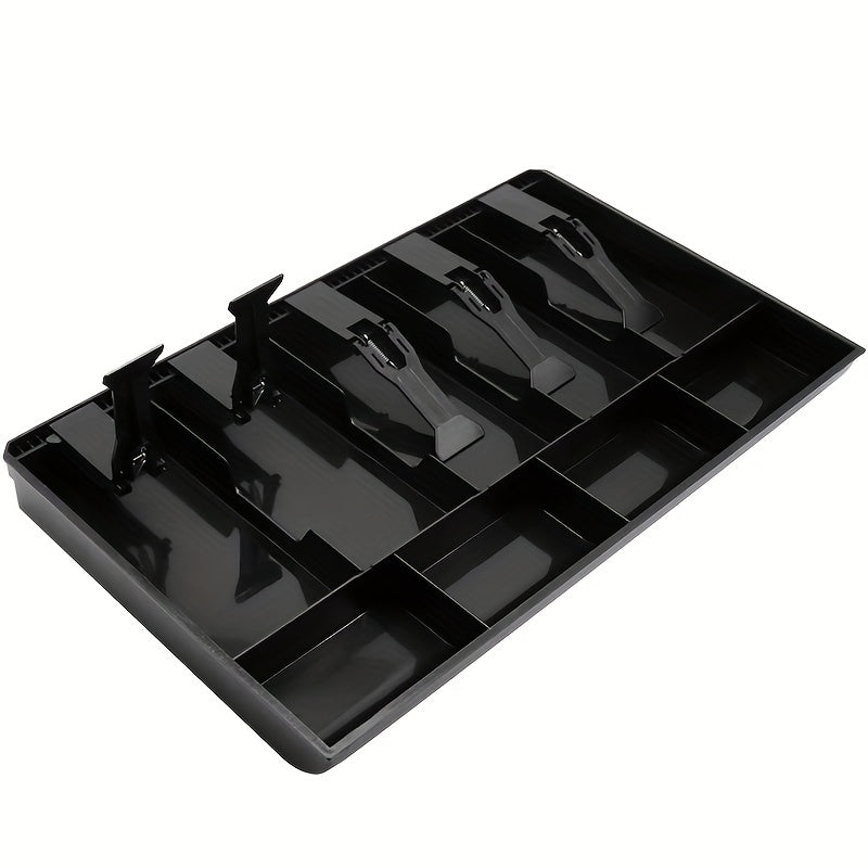 Cash Register Drawer Insert Tray 5 Bill 4 Coin Compartments