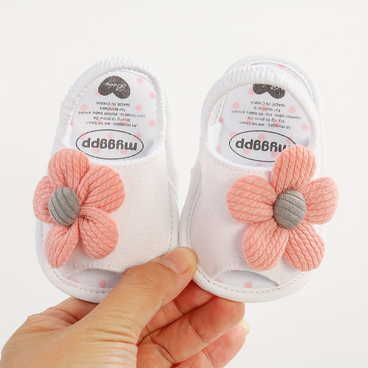 Infant Flower Sandals Soft Sole Open Toe Toddler Shoes For Summer