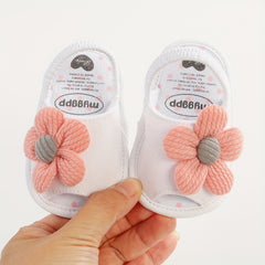 Infant Flower Sandals Soft Sole Open Toe Toddler Shoes For Summer