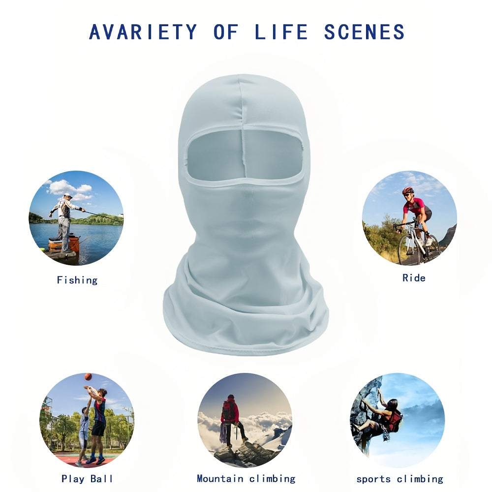 Summer Outdoor Cooling Face Mask Windproof Dustproof UV Protector