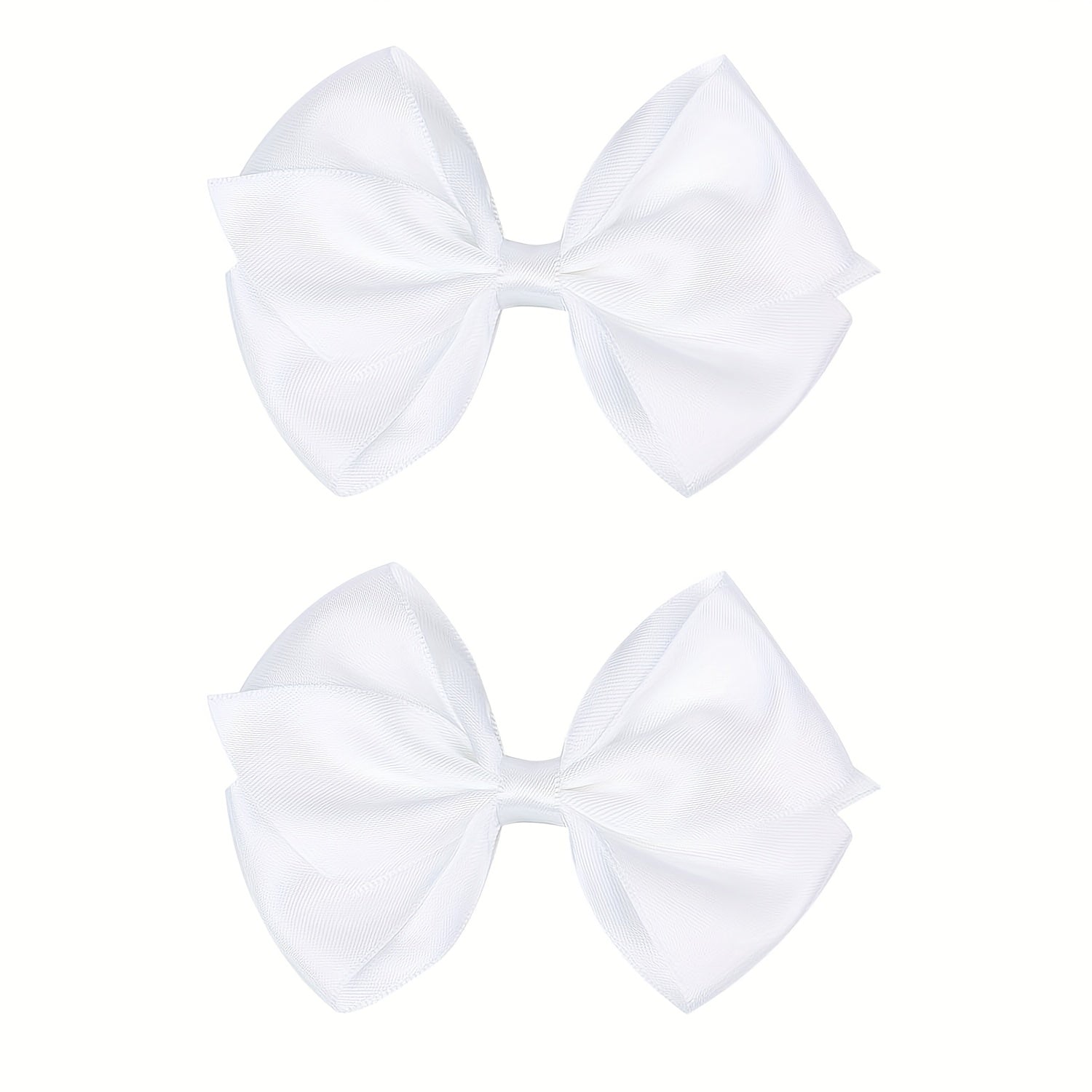 2pcs Satin Bow 10-16 Cm Headwear Princess Hair Accessories for Party