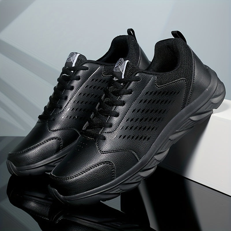 Men's Leather Casual Shoes Non Slip Sneakers Spring/Summer
