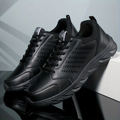 Men's Leather Casual Shoes Non Slip Sneakers Spring/Summer