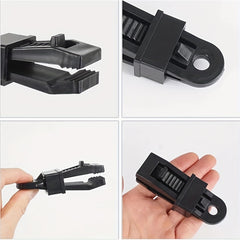 6pcs Tent Canopy Clips Heavy Duty Tarp Clamps