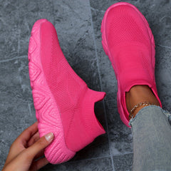 Comfortable Woven Shoes Lightweight Sports Sneakers for Running