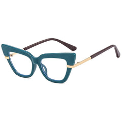 Cat Eye Light Blocking Glasses Women Clear Frame