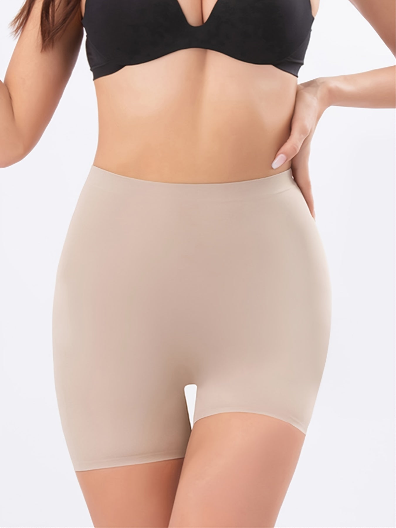 Seamless Shaping Boyshorts for Women Tummy Control Shapewear Slip Shorts