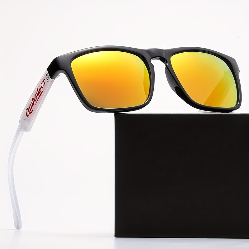 10 Colors Square Sunglasses Men's Sports Sun Glasses