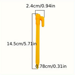 Plastic Ground Nail Garden Grass Cloth Weed Barrier Tent Landscape Anchors
