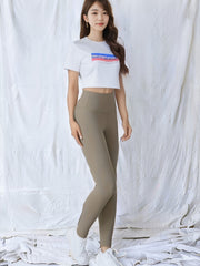 High Waist Yoga Leggings Elastic Sports Pants Women's Activewear